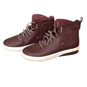 Mark Nason SN 68619 Los Angeles Sz 11.5 Burgundy High Top Sneakers Mens Shoes